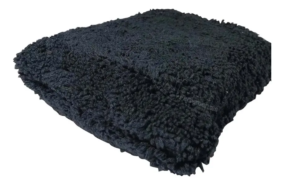 Aplicador de Microfibra Preto 13x9cm – Auto Crazy