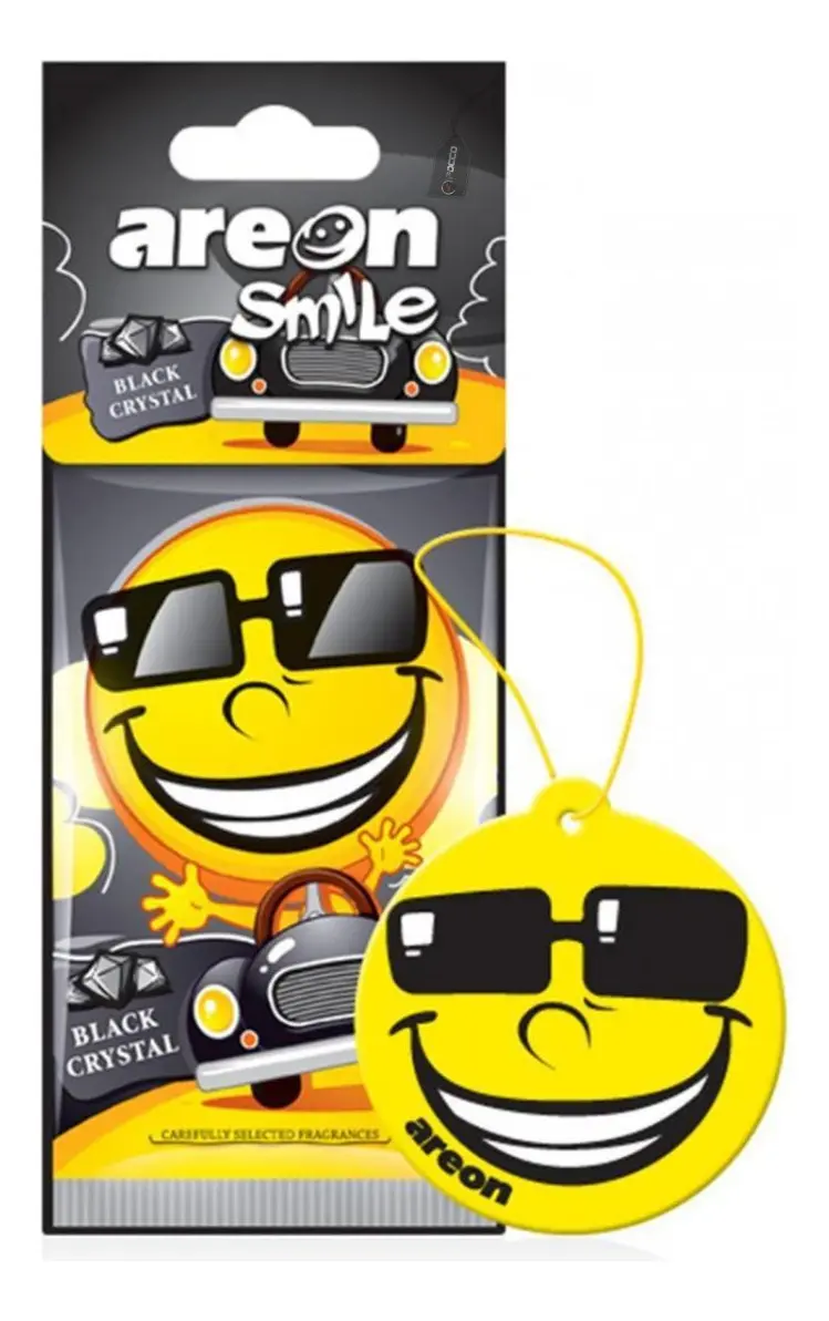 Aromatizante Smile Black Crystal – Areon