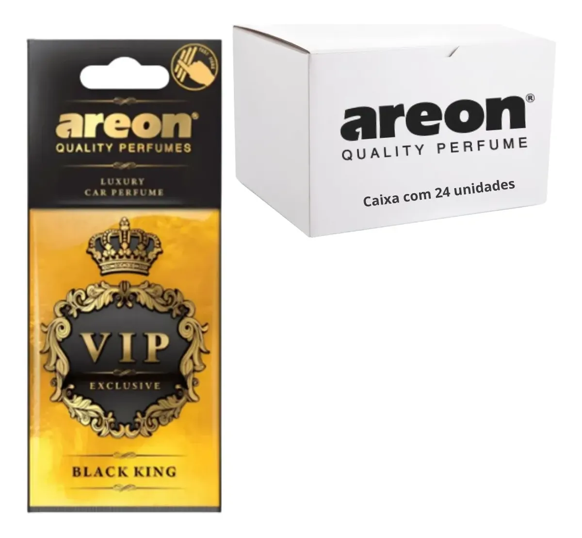 Aromatizante VIP Black King – Areon