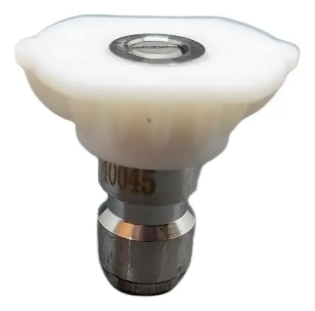 Bico de Engate Rápido 40° Branco – Detailer