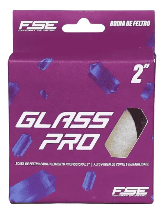 Boina de Feltro Glass Pro para Vidros 5" – Soft99