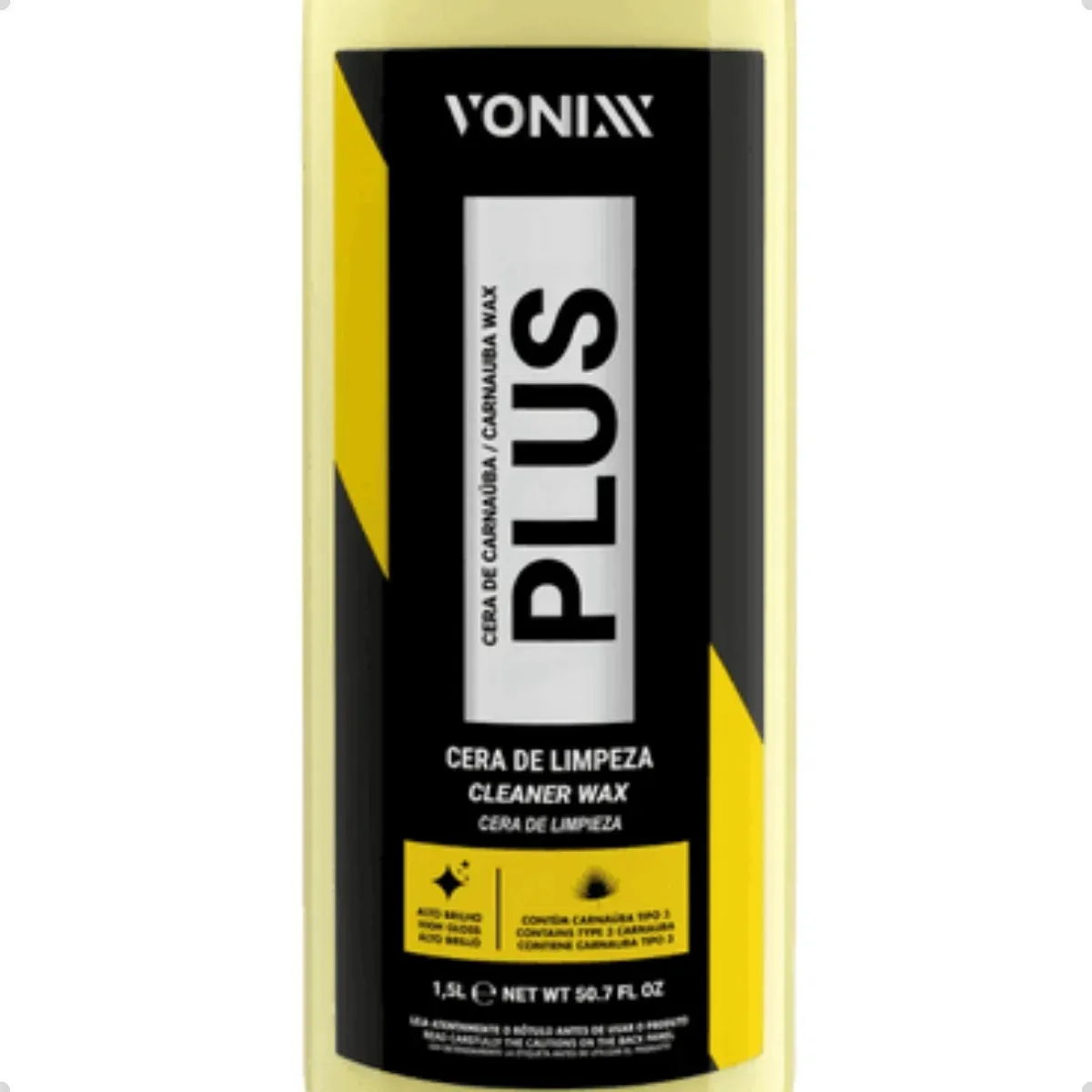 Carnaúba Plus Cera Líquida 1,5L – Vonixx