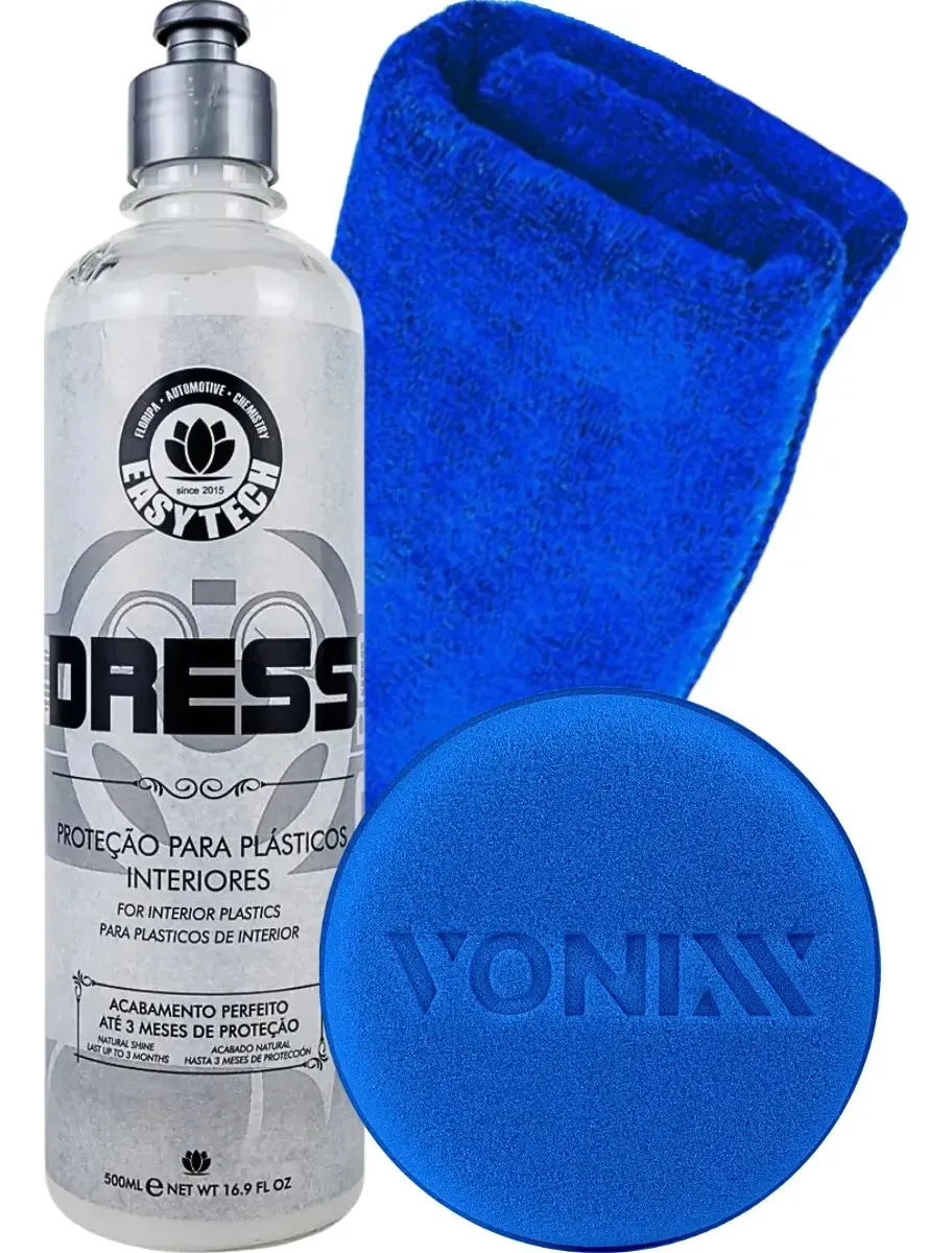 Dress Revitalizador de Plásticos e Borrachas 500ml – Easytech
