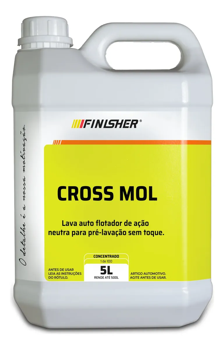 Cross Mol Shampoo Desincrustante Galão 5L – Finisher