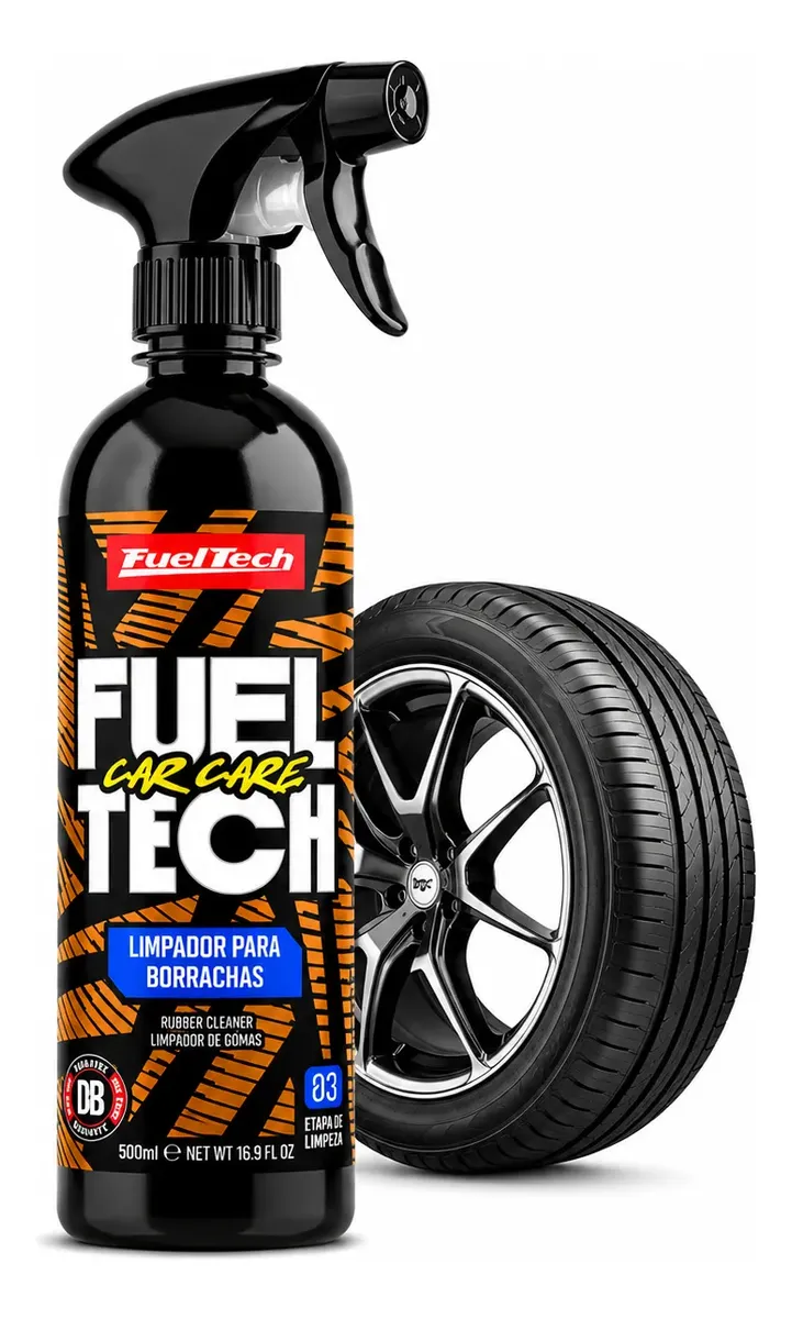 Limpador de Borrachas 500ml (Caixa com 6) Fuel Tech – Dub Boyz