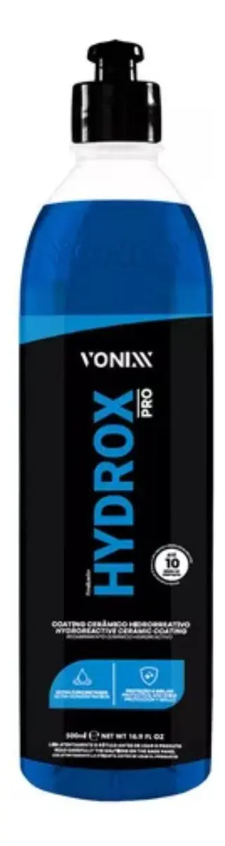 Hydrox Pro Coating Cerâmico Hidrorreativo 500ml – Vonixx