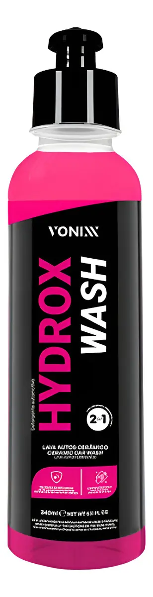 Hydrox Wash Shampoo Cerâmico 240ml – Vonixx