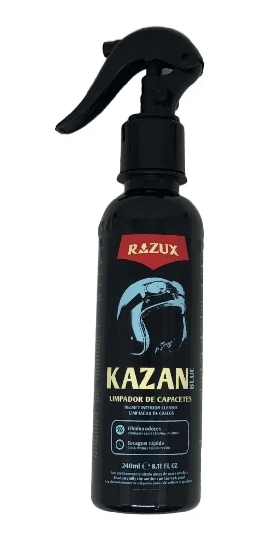 Kazan Blue Limpa Capacetes 240ml – Razux