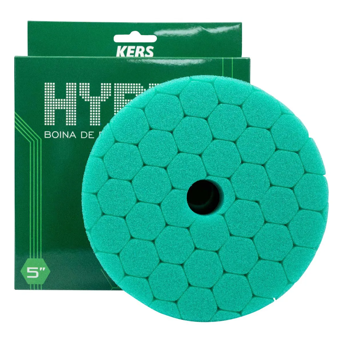 Boina de Espuma Hyper Verde Agressiva 5" – Kers
