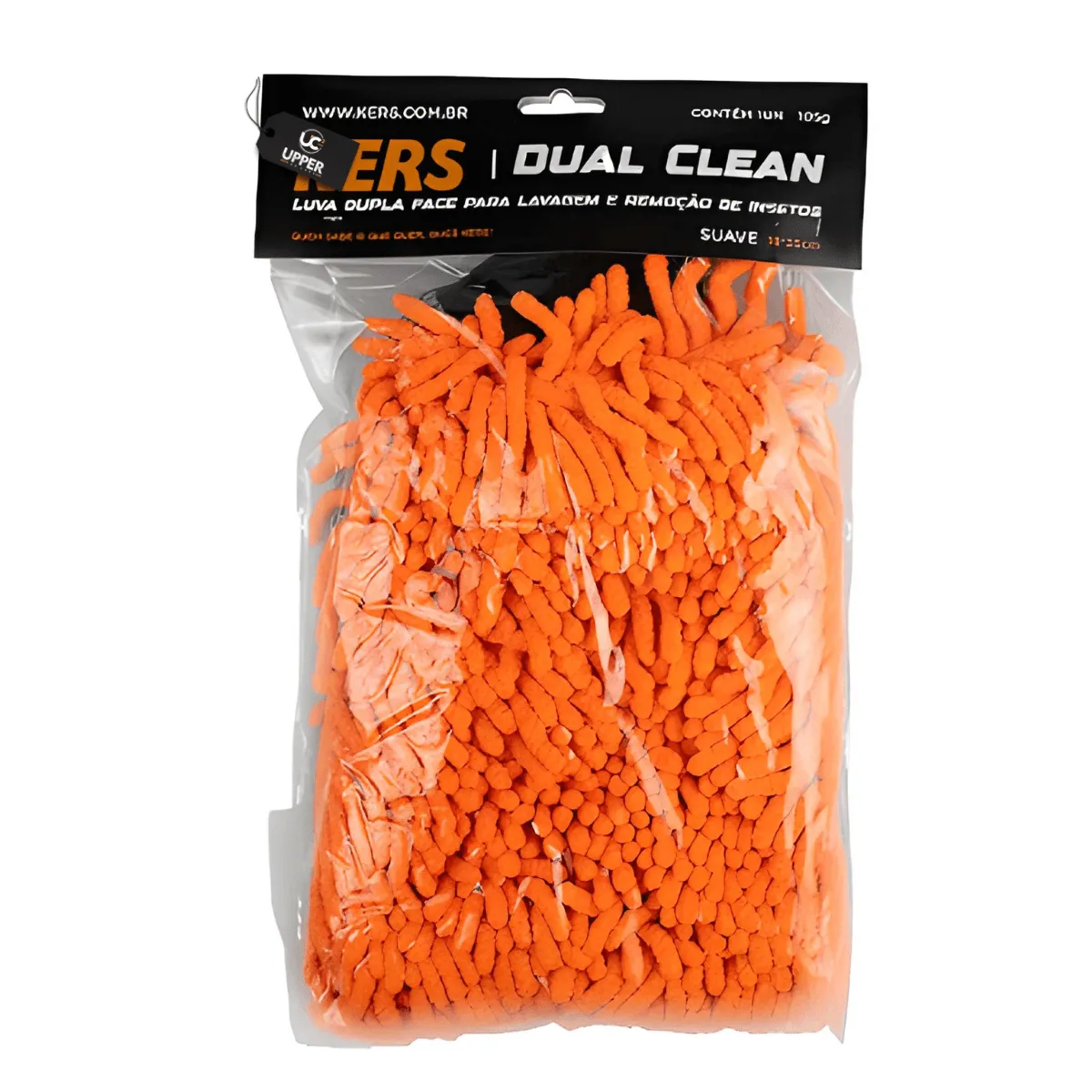 Luva Dual Clean de Chenille para Lavagem e Remoção de Insetos – Kers