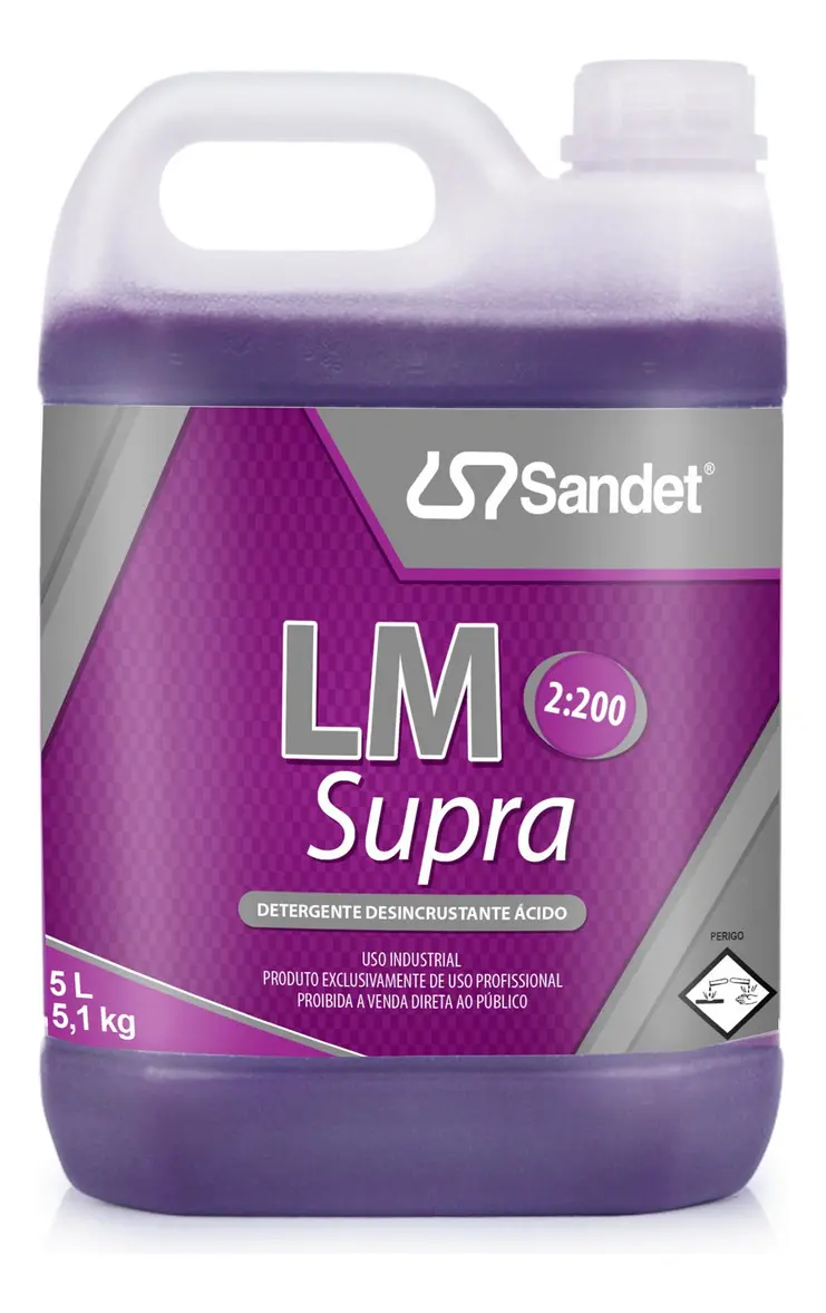 LM Supra Desincrustante Ácido 5L – Sandet