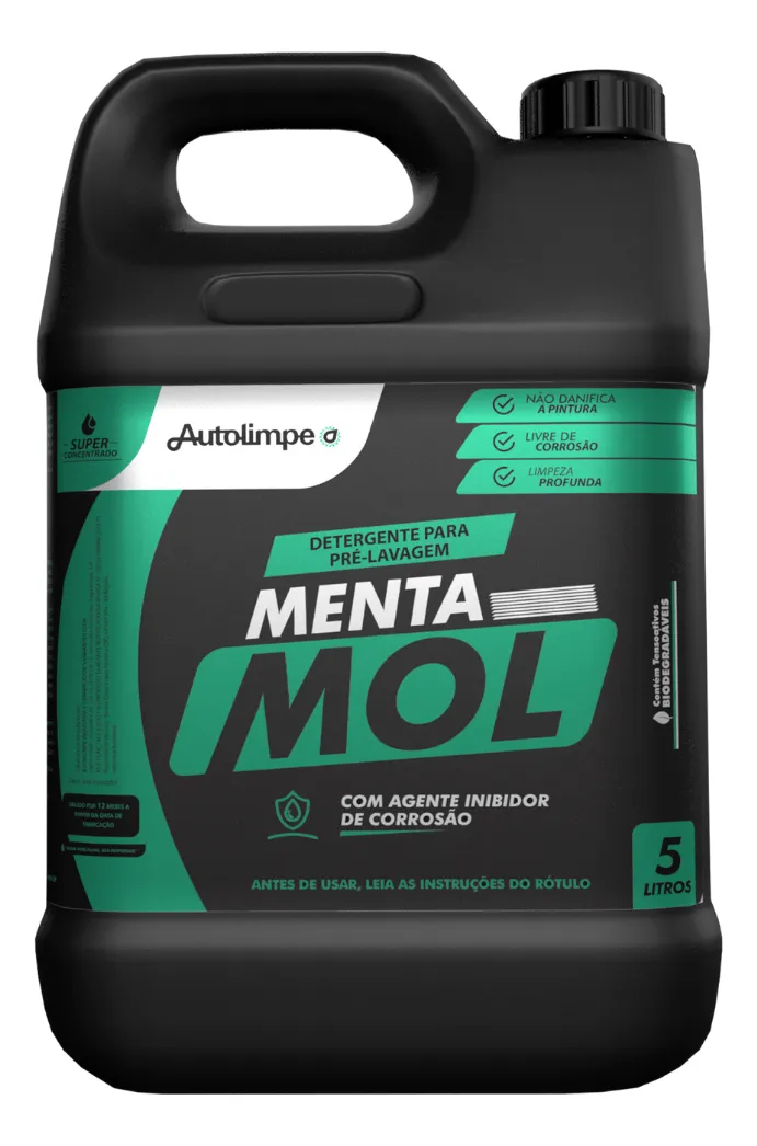 Mentamol Detergente Pré-Lavagem 5L – Auto Limpe
