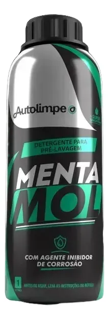 Mentamol Detergente Pré-Lavagem 1L (Caixa com 12) – Auto Limpe