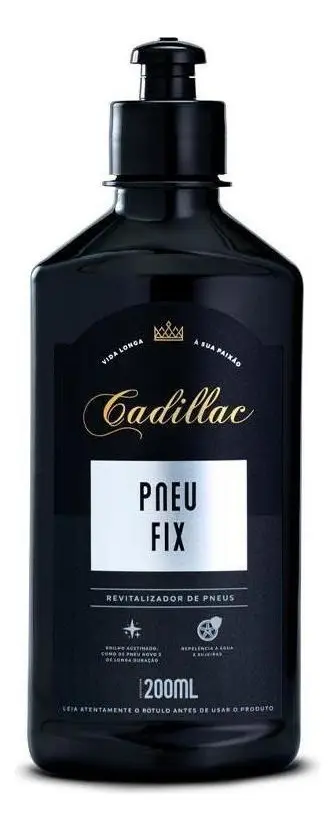 Pneu Fix Revitalizador de Pneus 200ml – Cadillac