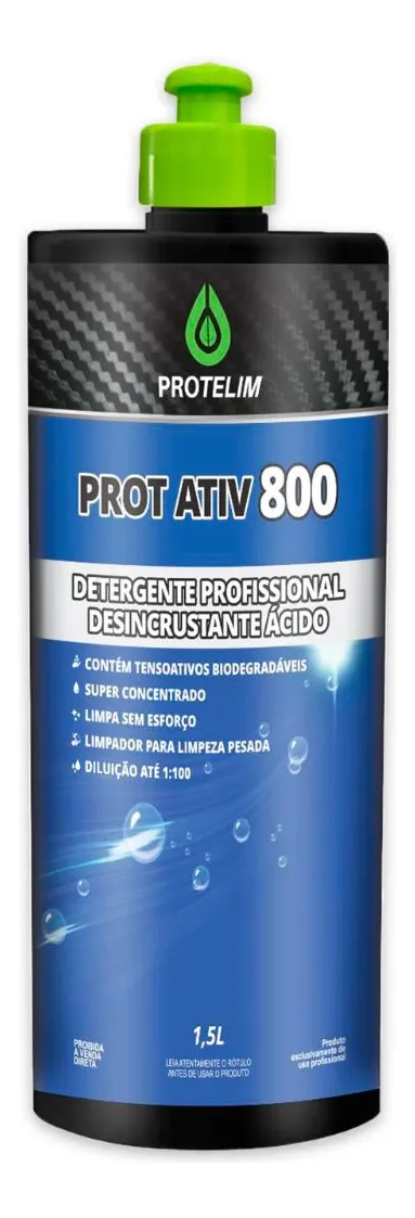 Prot Ativ 800 Desincrustante Ácido 1,5L – Protelim