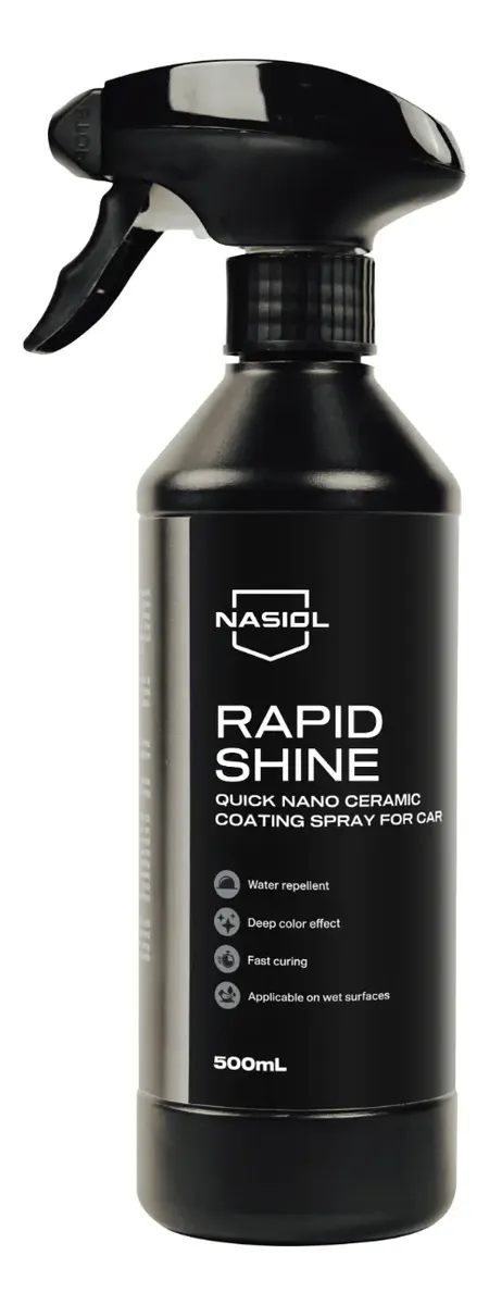 RapidShine Spray Nano Cerâmico 500ml – Nasiol