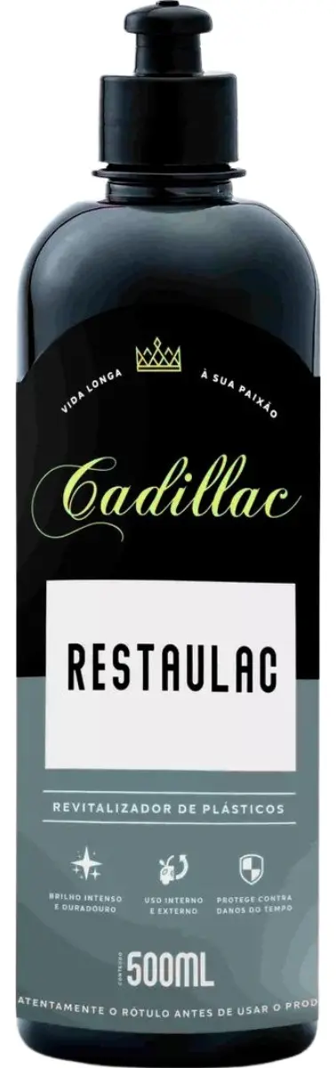 Restaulac Revitalizador de Plásticos 500ml – Cadillac