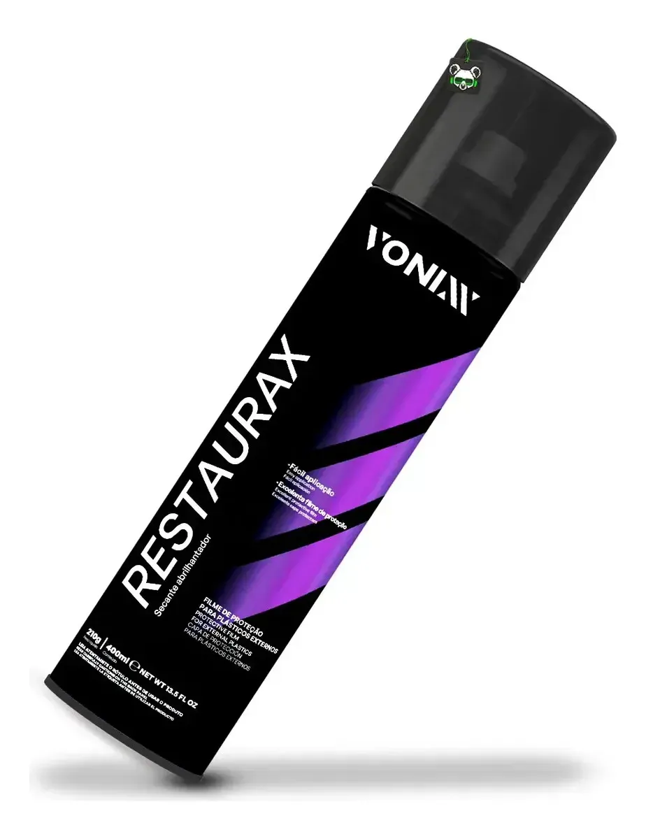 Restaurax Restaurador de Plásticos Aerossol 400ml – Vonixx