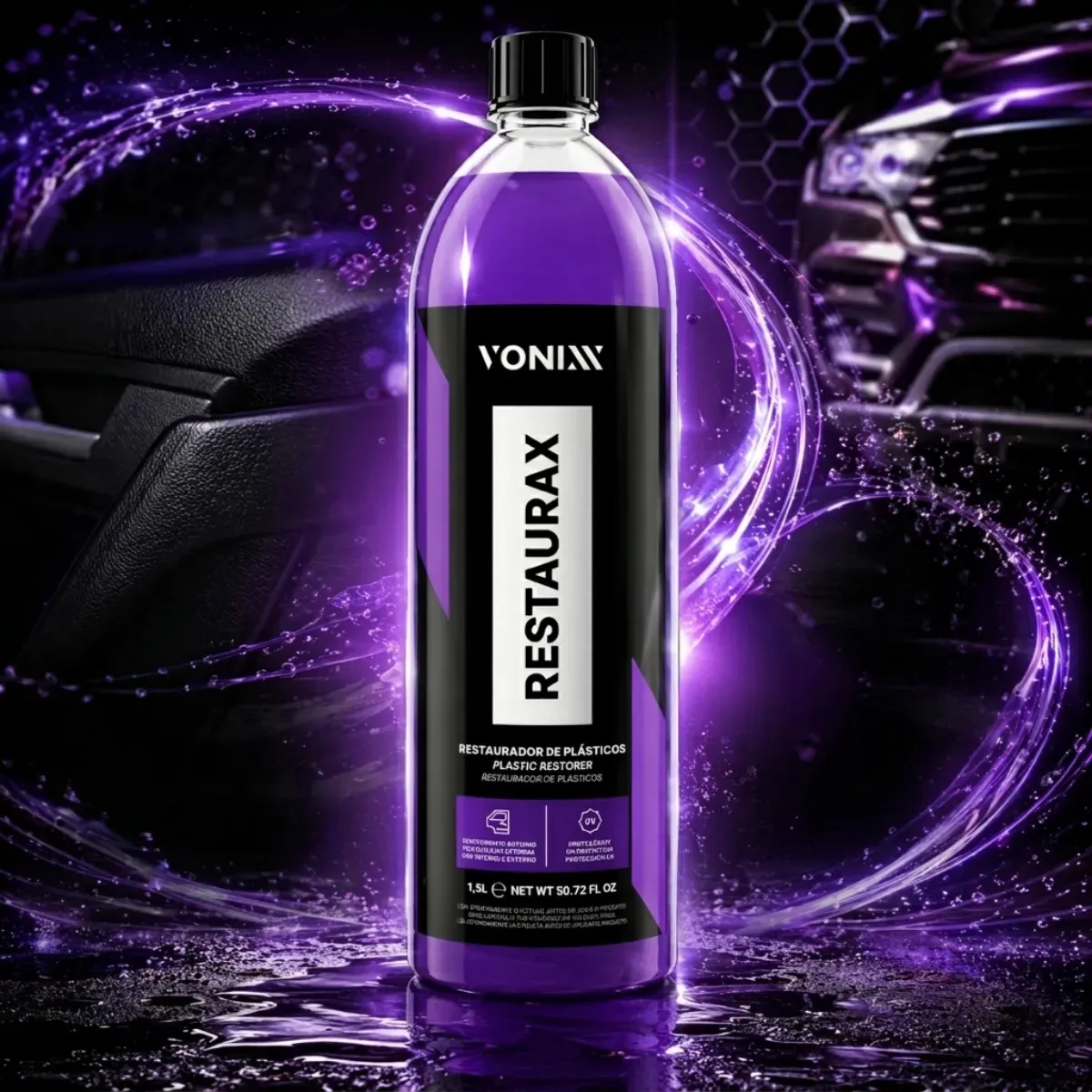 Restaurax Restaurador de Plásticos 1,5L – Vonixx