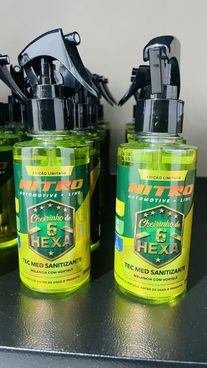 Sanitizante Cheirinho de Hexa 200ml – Nitro