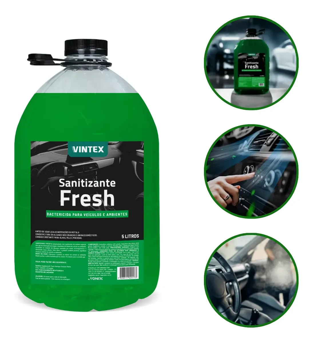 Sanitizante Fresh 5L – Vintex