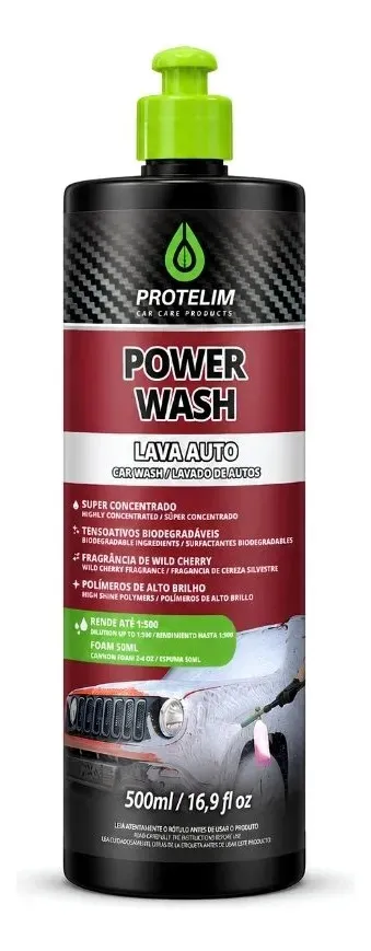 Power Wash Shampoo 500ml – Protelim