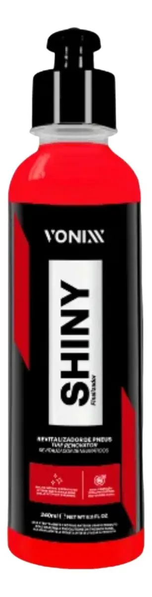 Shiny Revitalizador de Pneus 240ml – Vonixx