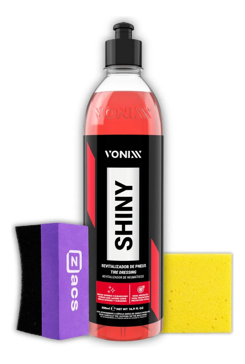 Shiny Revitalizador de Pneus 500ml – Vonixx
