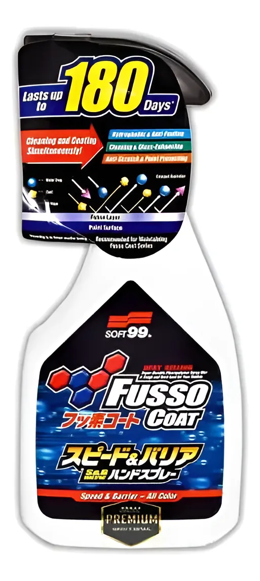 Speed & Barrier Fusso Coat Spray 500ml – Soft99