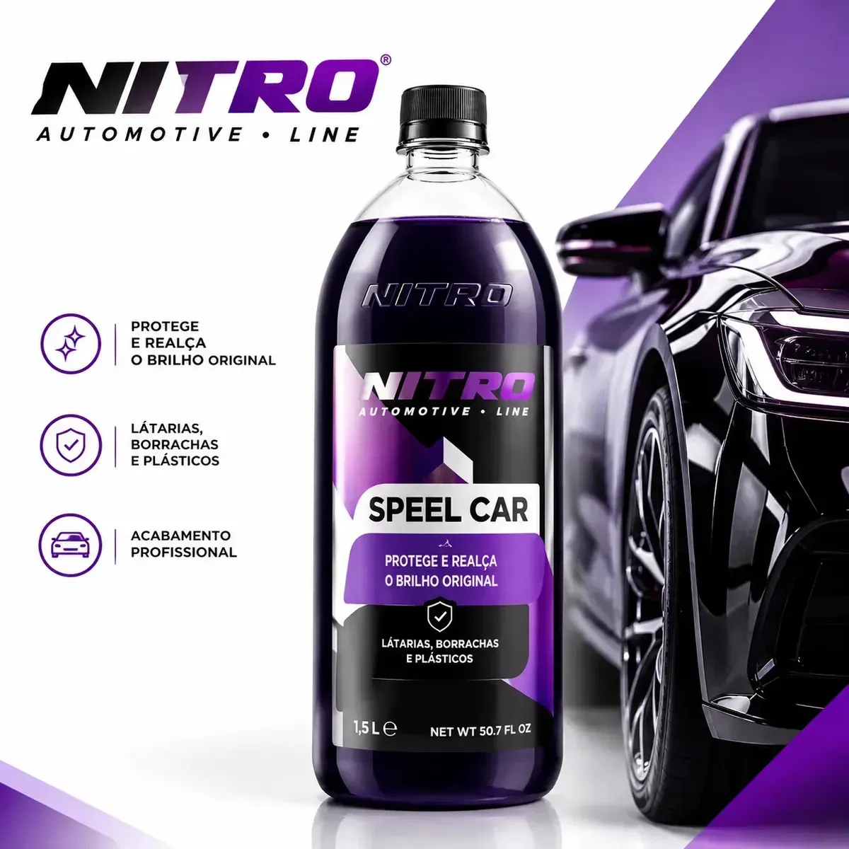 Speel Car Shampoo Neutro 1,5L – Nitro