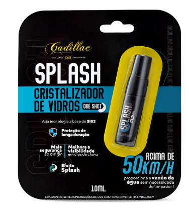 Splash Cristalizador de Vidros 10ml – Cadillac