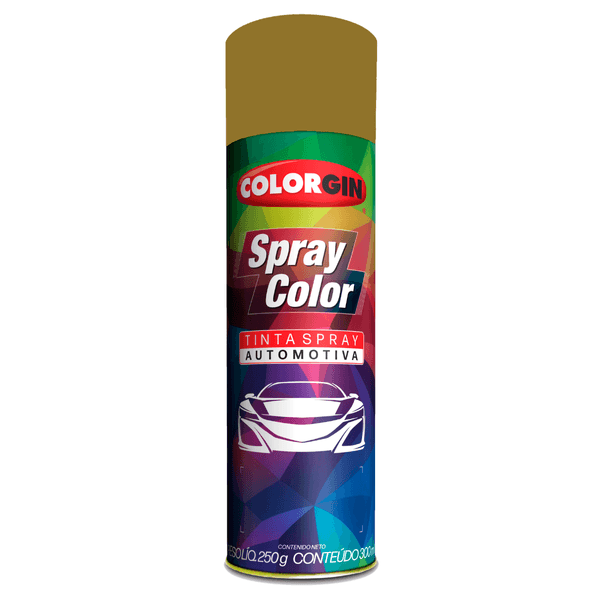 Tinta Spray Ouro Metalizado 300ml – Colorgin