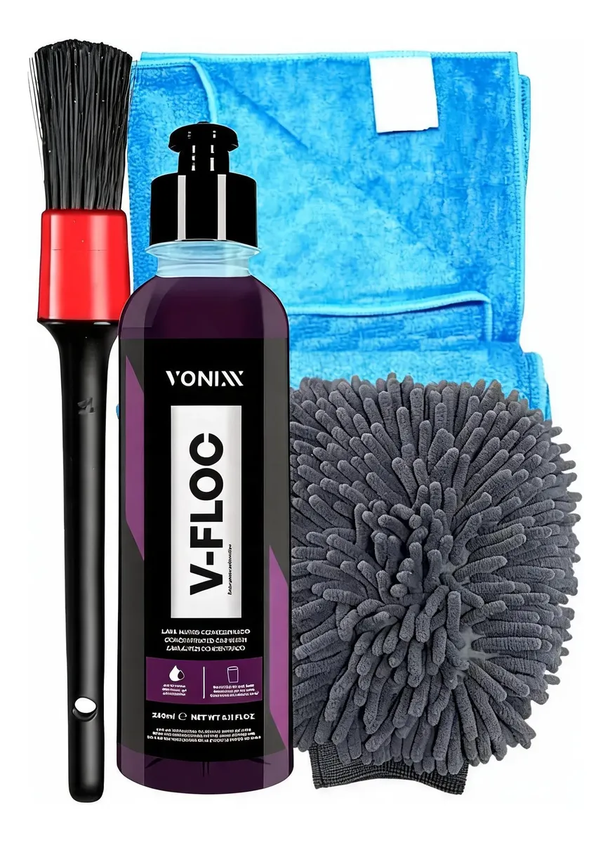 V-Floc Shampoo Automotivo Concentrado 240ml – Vonixx