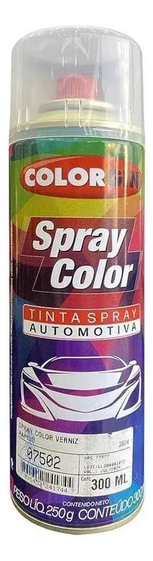Verniz Spray Rápido 300ml – Colorgin